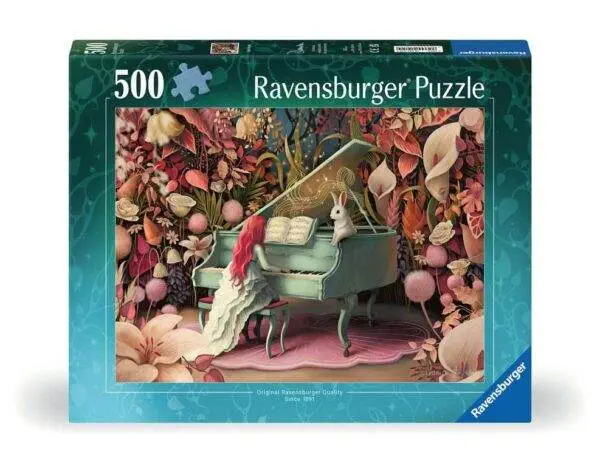 Ravensburger puslespill Rabbit Recital med 500 brikker