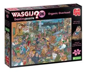 Puslespel Wasgij Destiny 26 – Organic Overload! med 1000 brikker