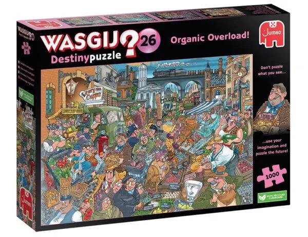Puslespel Wasgij Destiny 26 – Organic Overload! med 1000 brikker