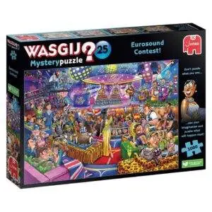 Wasgij Mystery 25 – Eurosong Contest puslespel med 1000 brikker