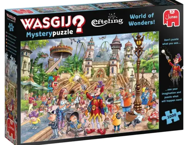 Wasgij Mystery Efteling puslespill med 1000 brikker
