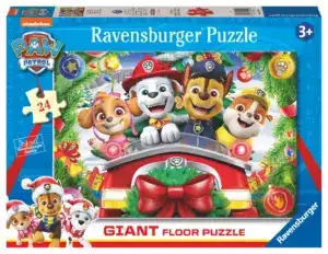 Ravensburger Paw Patrol gulvpuslespill med 24 store brikker. Perfekt for barn fra 3 år.