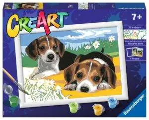 Ravensburger CreArt Jack Russell valper