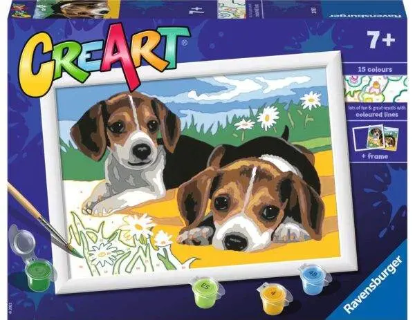 Ravensburger CreArt Jack Russell valper
