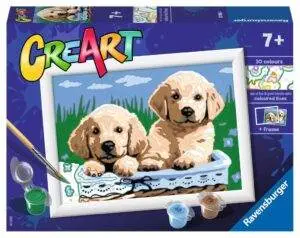 Ravensburger CreArt Søte Valper