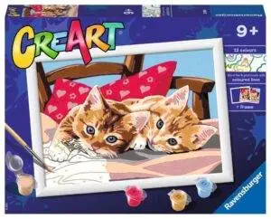 Ravensburger CreArt To kosete katter
