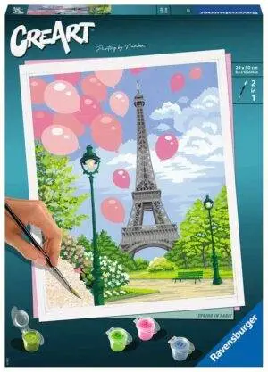 Ravensburger CreArt Vår i Paris