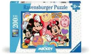 Ravensburger Puslespill Disney Mikke på vei 200 Brikker