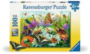 Ravensburger Puslespill Insektenes vidunderlige verden 100 Brikker