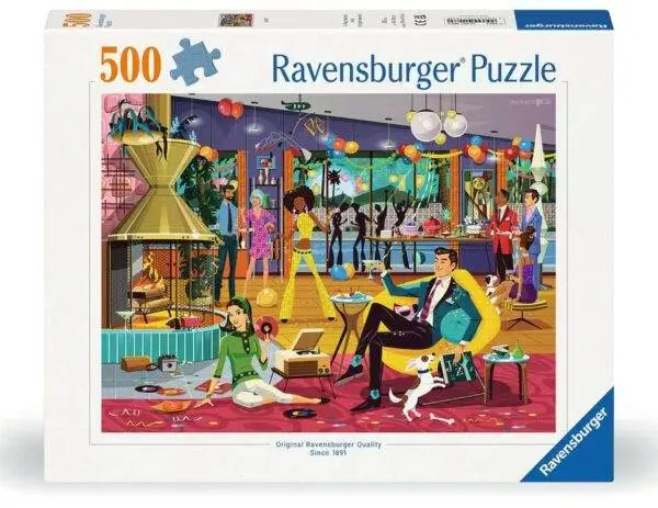 Ravensburger Puslespill Jazzy! 500 Brikker