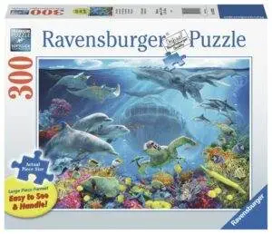 Ravensburger Puslespill Livet under vann 300 Brikker