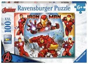 Ravensburger Puslespill Marvel Hero Ironman 100 Brikker