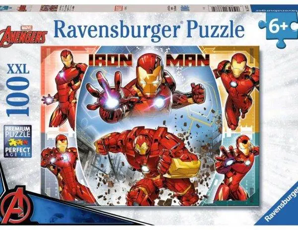 Ravensburger Puslespill Marvel Hero Ironman 100 Brikker