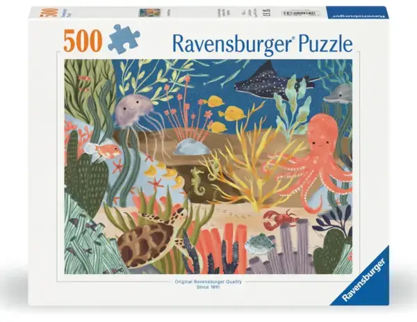 Ravensburger Puslespill Ocean Whimsie 500 Brikker