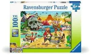 Ravensburger Puslespill Skatt 100 Brikker