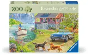 Ravensburger Puslespill Sommerhus ved innsjøen 200 Brikker