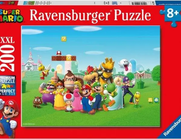 Ravensburger Puslespill Super Mario Eventyr 200 Brikker