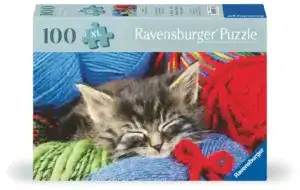 Ravensburger Puslespill Ullkatt 100 Brikker