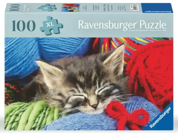 Ravensburger Puslespill Ullkatt 100 Brikker