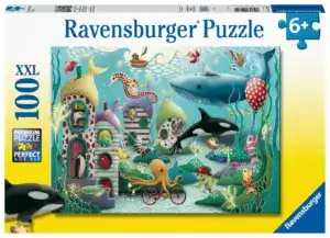 Ravensburger Puslespill Underverker under havet 100 Brikker