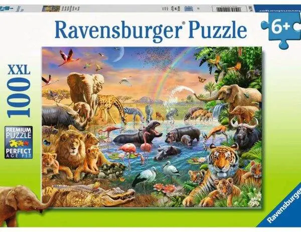 Ravensburger Puslespill Vannhull 100 Bikker